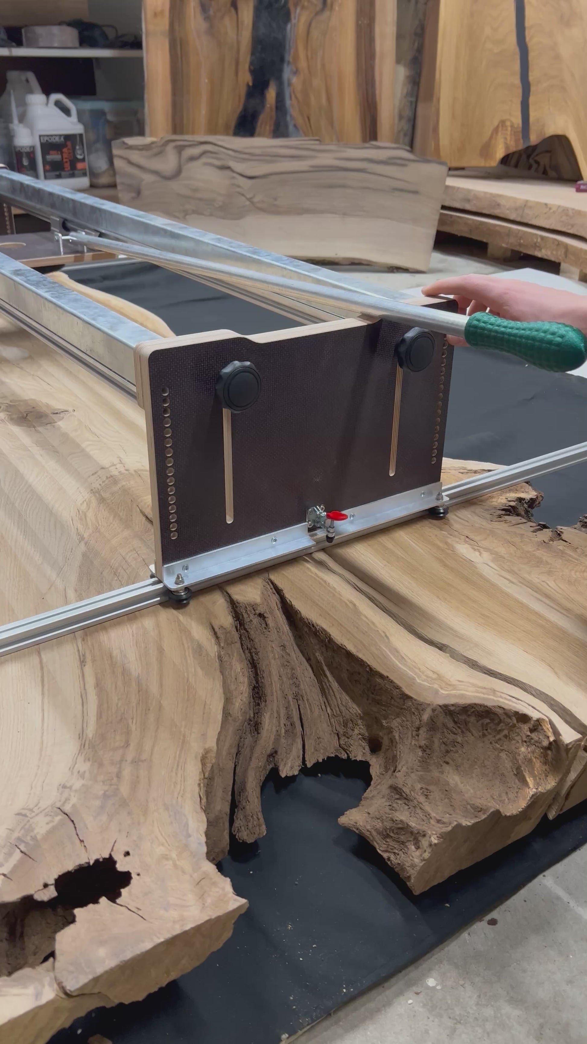 Schnellspanner des Planfräsgerät Planfräsvorrichtung Fräsus Maximus