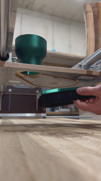 magnetischer Staubschuh Planfräsgerät Planfräsvorrichtung Fräsus Maximus